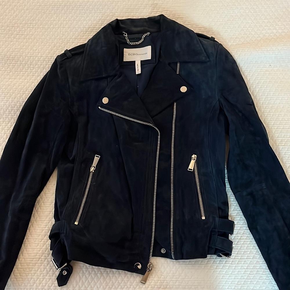 Bcbg suede jacket